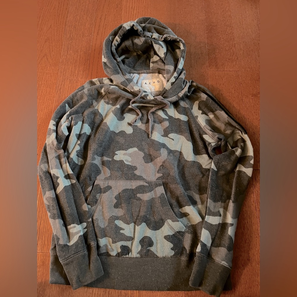 aeropostale camo hoodie